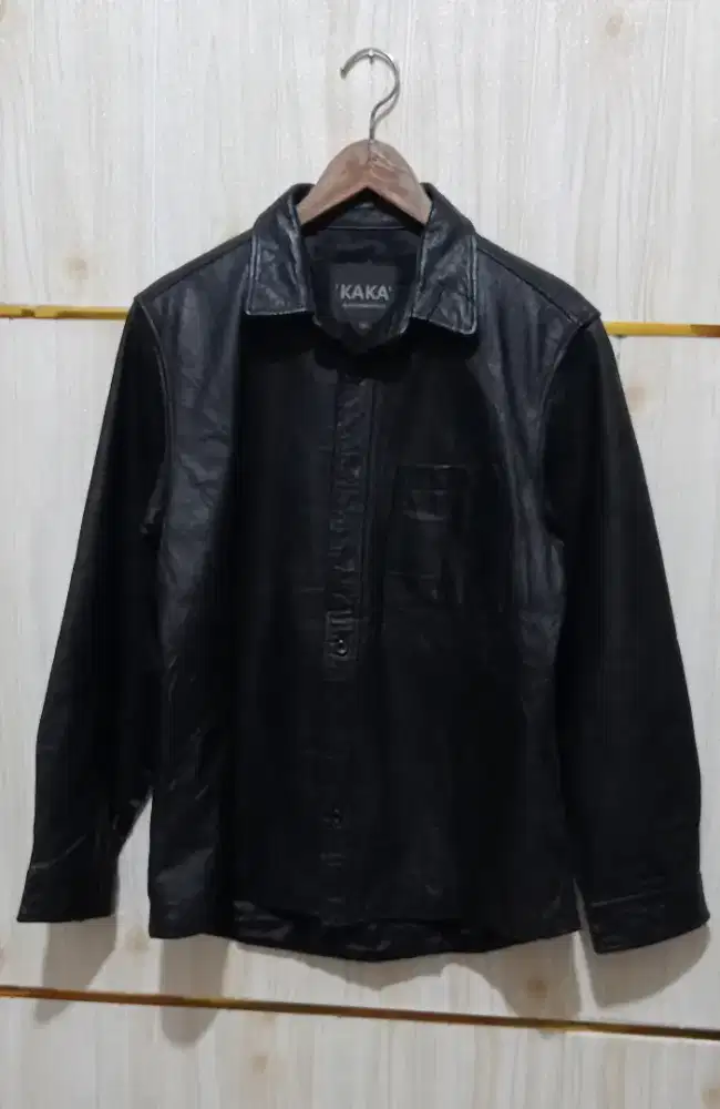 Jaket Kulit Pria Merk KAKA By Kazutaka Kato