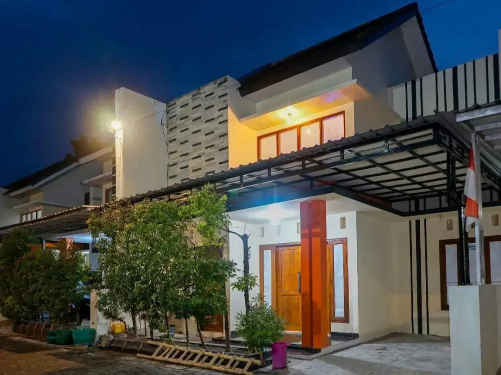 Rumah cantik di perumahan cluster Kartasura ngemplak