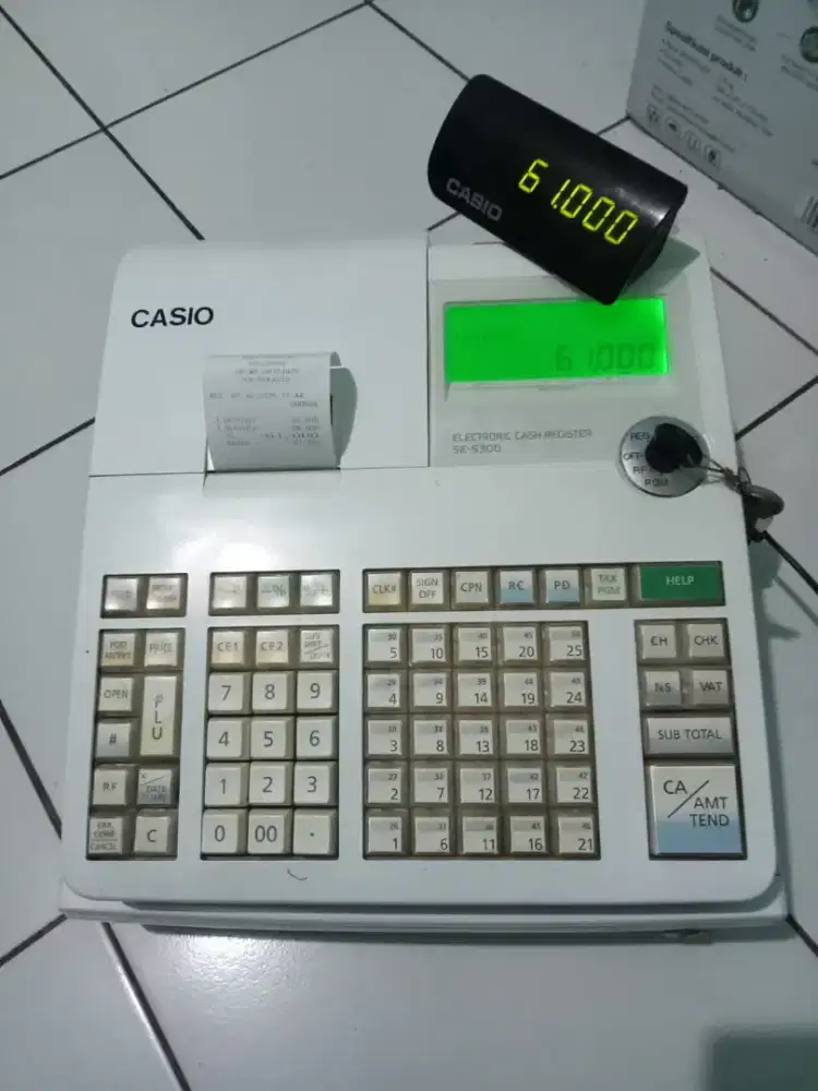Mesin kasir Casio Type S 300