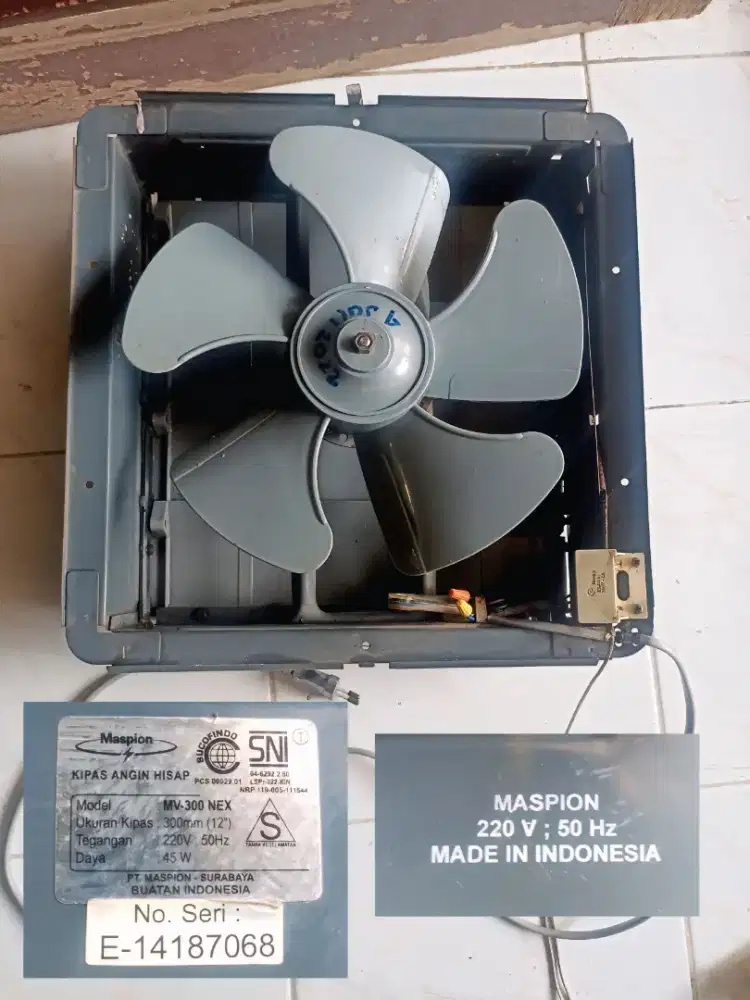 Kipas Angin Hisap Maspion