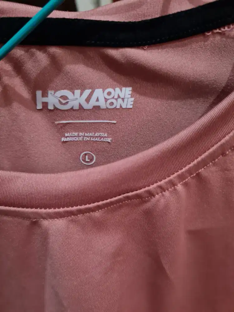 Baju kaos Polo Ralph Lauren dan HOKA   original