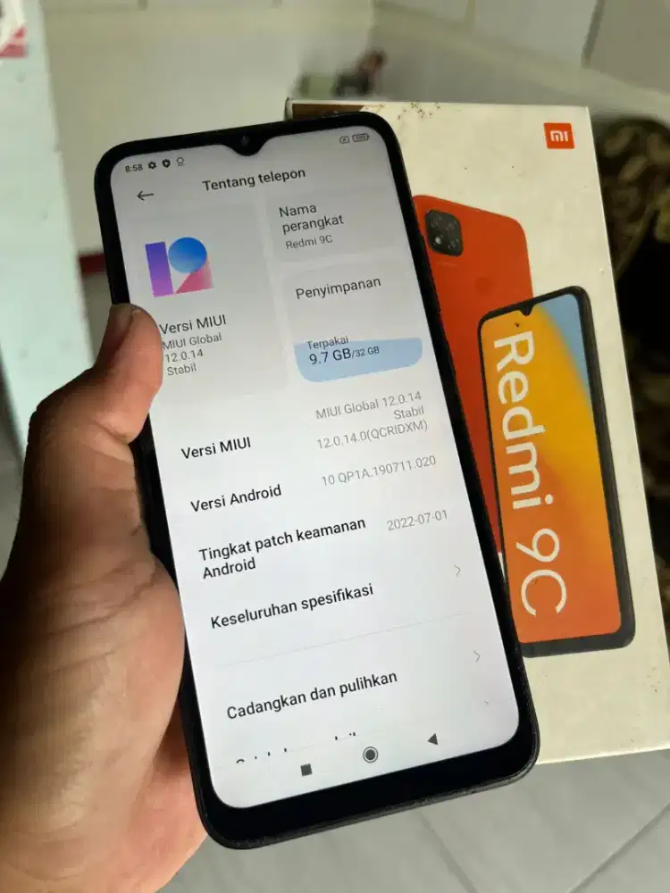 Redmi 9c 3/32 fullset