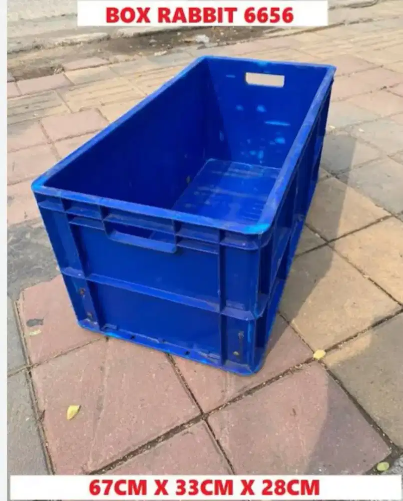 Jual container plastik bekas pabrik