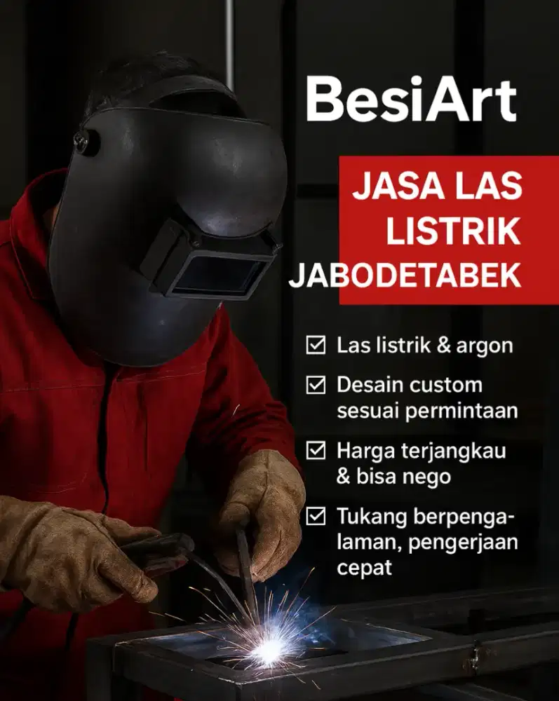 JASA LAS LISTRIK  – CEPAT, RAPI & KUAT