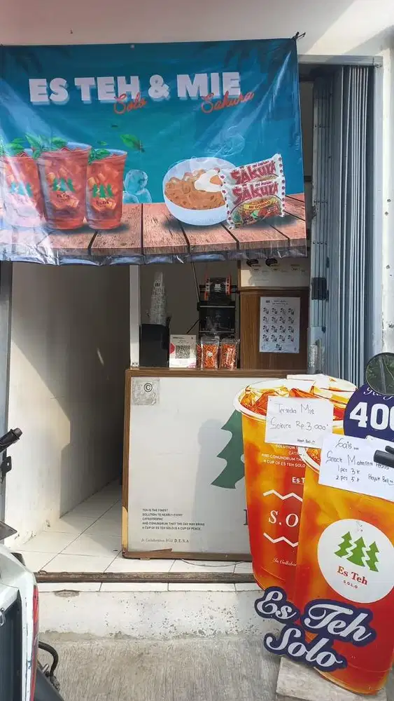 Perlengakapan Usaha Es Teh Solo