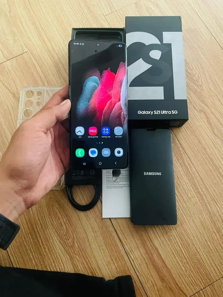 Samsung S21 ultra sein ram 12/256 gb fullset normal