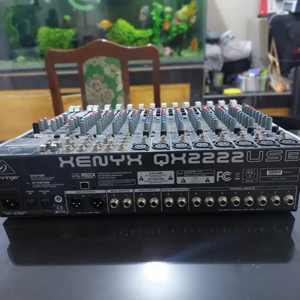 Mixer Behringer Xenyx Qx2222 Usb
