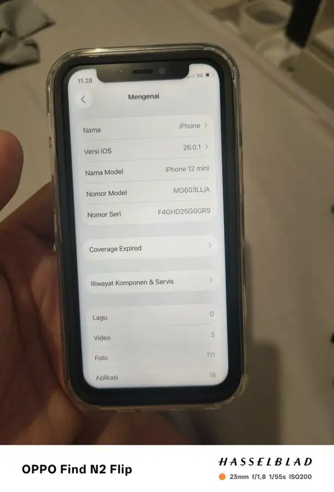 Iphone 12 mini 64gb inter simlock all operator