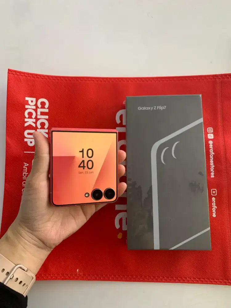 READY GALAXY Z FLIP7 GRATIS GALAXY FIT3 , PROMO CICILAN 0%