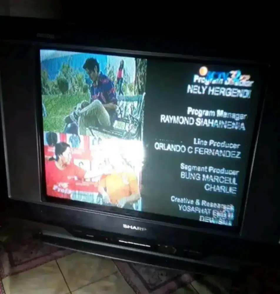 TV TABUNG SLIM SHARP 21 INCH