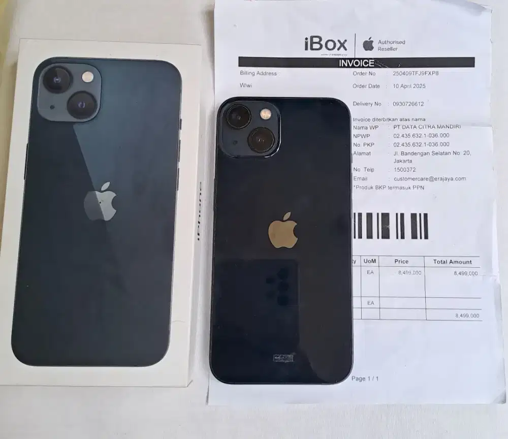 Iphone 13 128gb resmi ibox