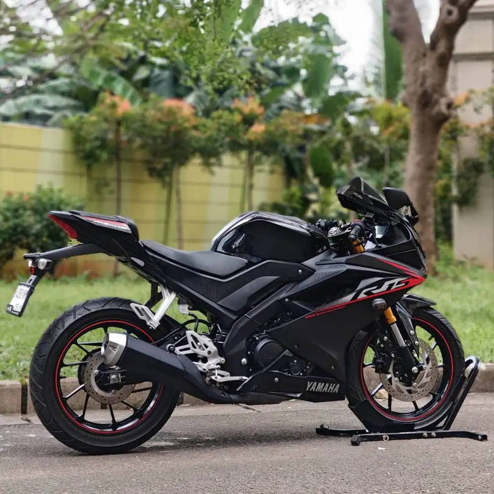 KM 2K AJA! YAMAHA YZF R15 V3 HITAM 2019 PAJAK PANJANG LIKE NEW