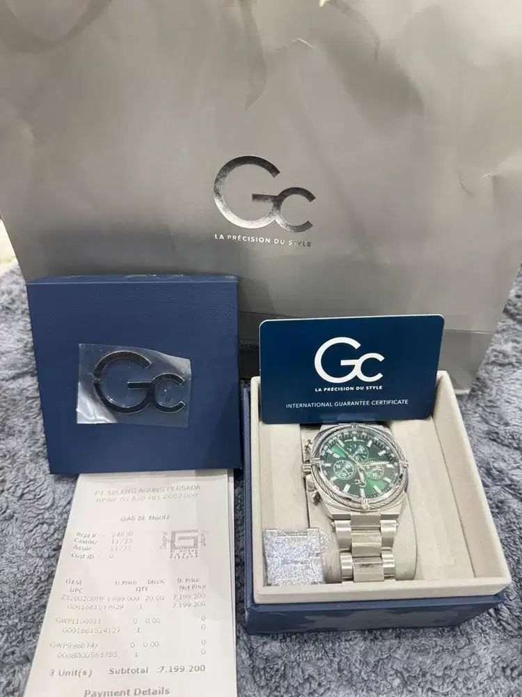 Guess Collection GC Pria Z3200 Series | Jam Tangan Pria | IronClass