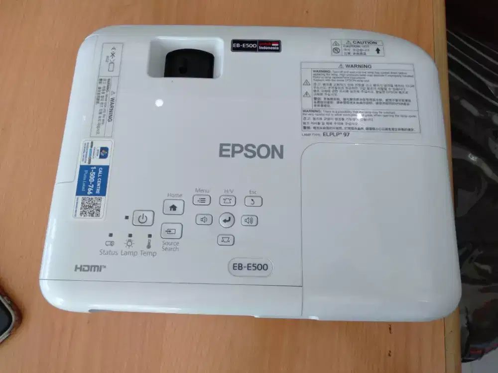 LCD PROYEKTOR EPSON EB E500 SECOND SEGEL
