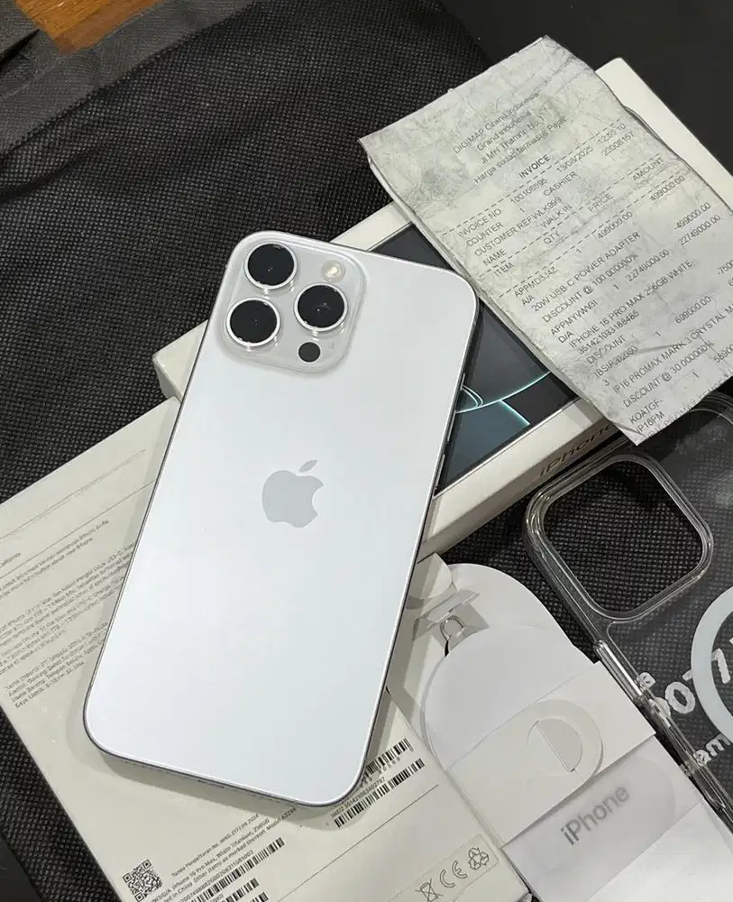 Iphone 16 promax 256GB iBox garansi on 2026