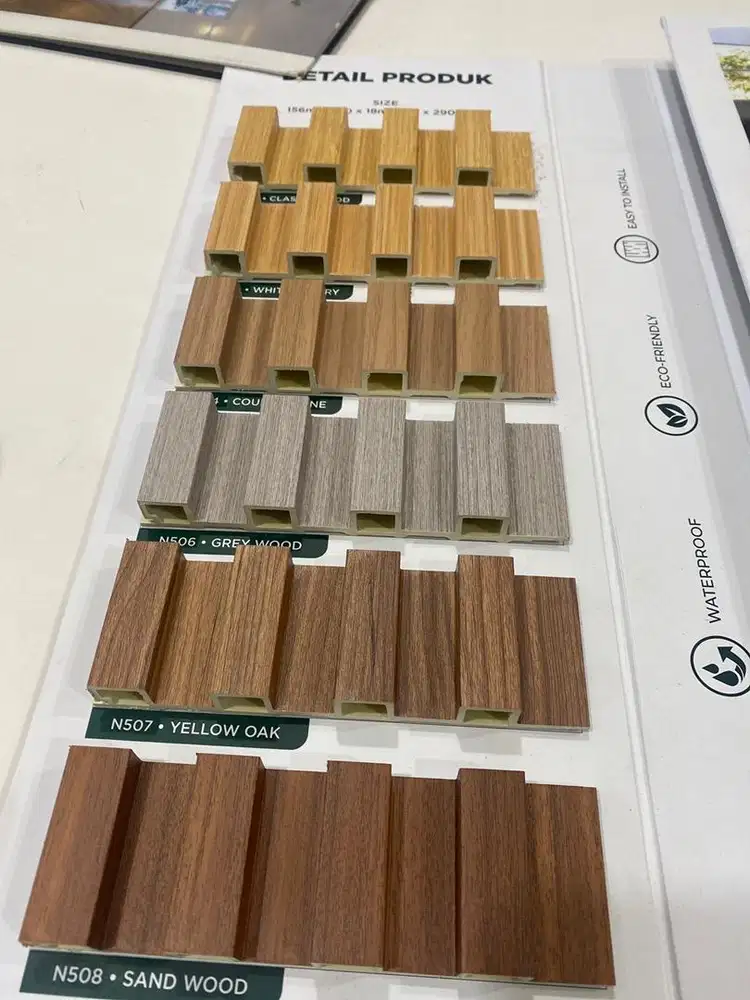 Wallpanel granit panel lantai vinyl