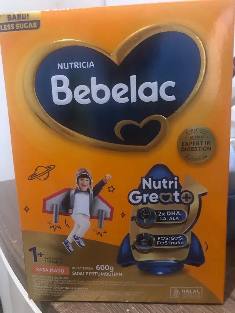 Bebelac 1+ (dh Bebelac 3) rasa madu 600 gr