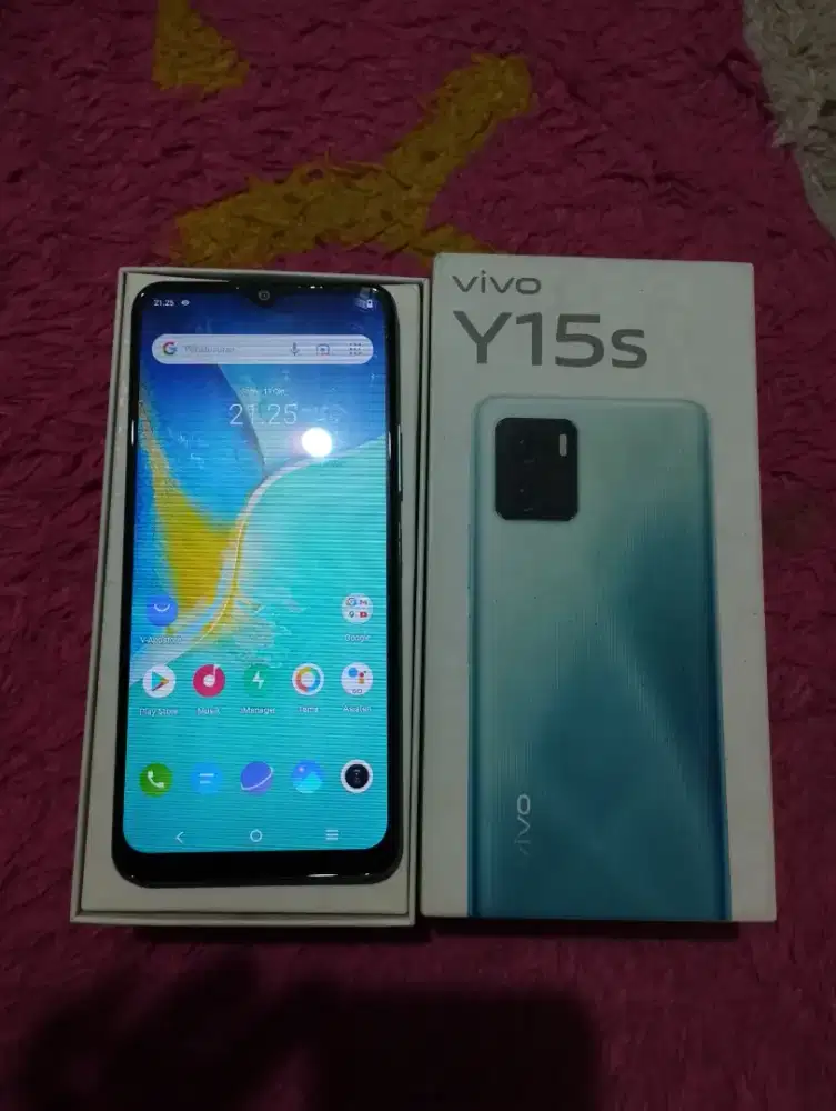 Vivo y15s ram 364gb fulset