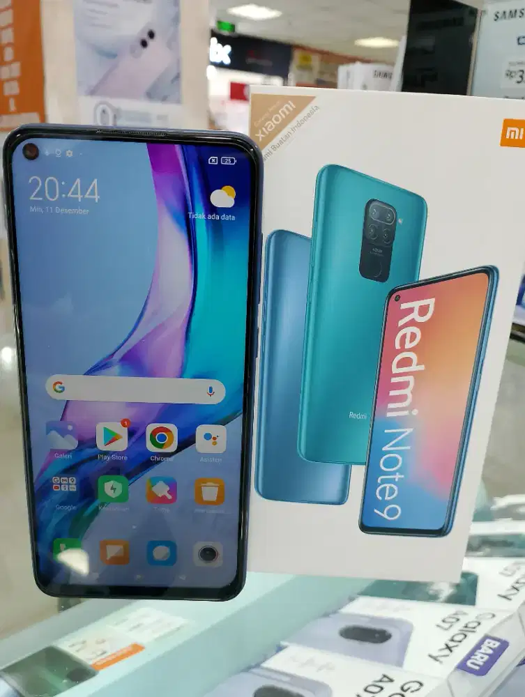 REDMI NOTE 9 6/128GB SECOND MULUS LENGKAP LANGSUNG PAKAI
