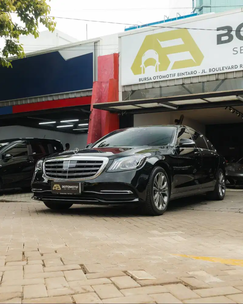 Mercedes-Benz S450L W222 Facelift 2019 Black