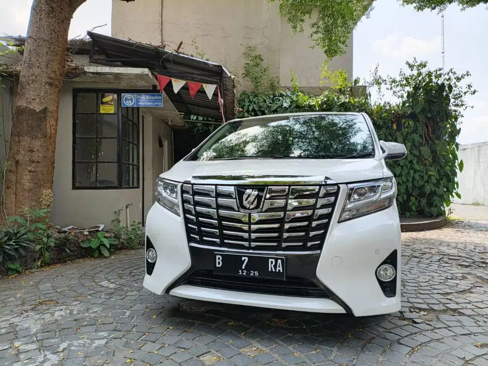 ALPHARD 2.5 X 2015 MATIC