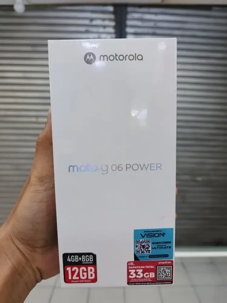MOTOROLA G06 POWER RAM 4/128 LIKE NEW GARANSI RESMI