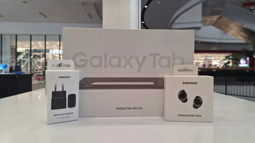 (PROMO) GALAXY TAB S10 LITE WIFI 6/128 FREE BUDS CORE & ADAPTER 25W