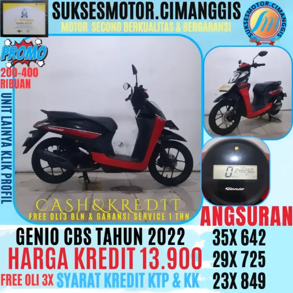 GENIO CBS PROMOTERMURAH CASHBACK UPTO 700RIBUAN FREE OLI3X