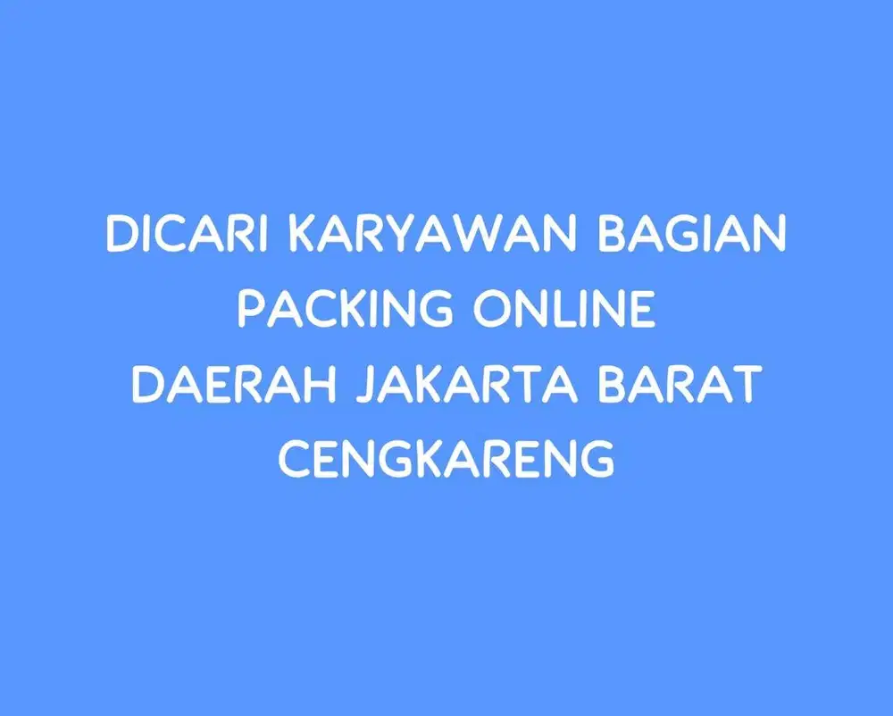 Admin Packing Online Shop