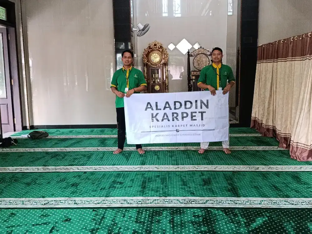 Ambal Sajadah Karpet Masjid Termurah. Tersedia Lokal maupun Import