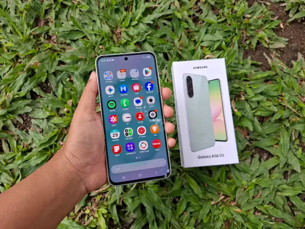 Samsung A56 5G 8/256 Olive Mulus 99% Garansi Resmi 6 bln
