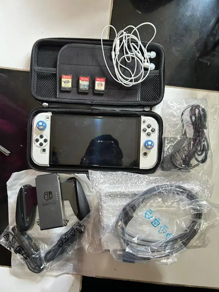 NINTENDO SWITCH OLED (PUTIH) (No box)