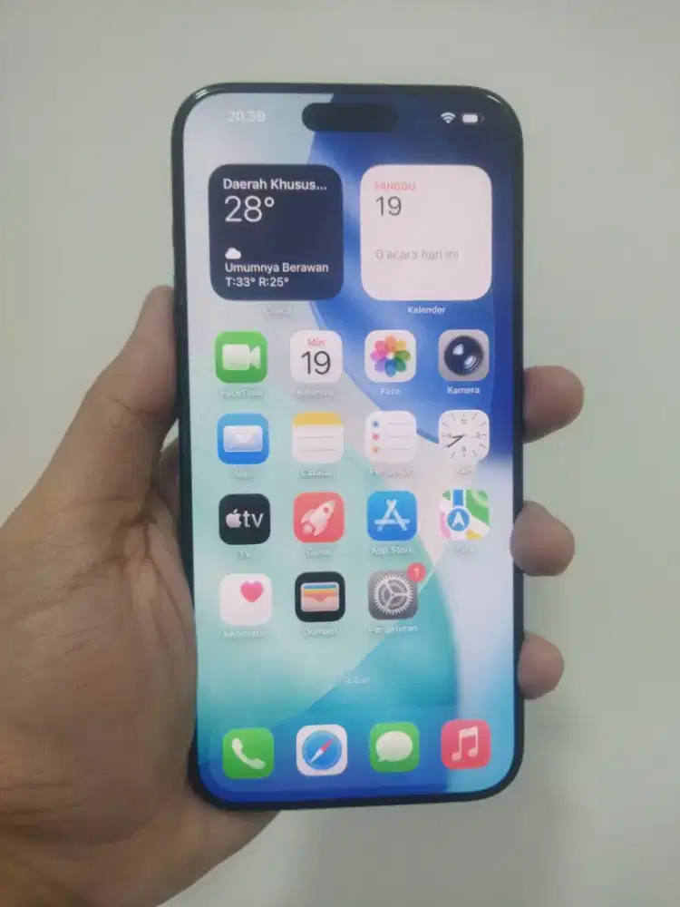 iPhone 15 PM 512 blue second ibox