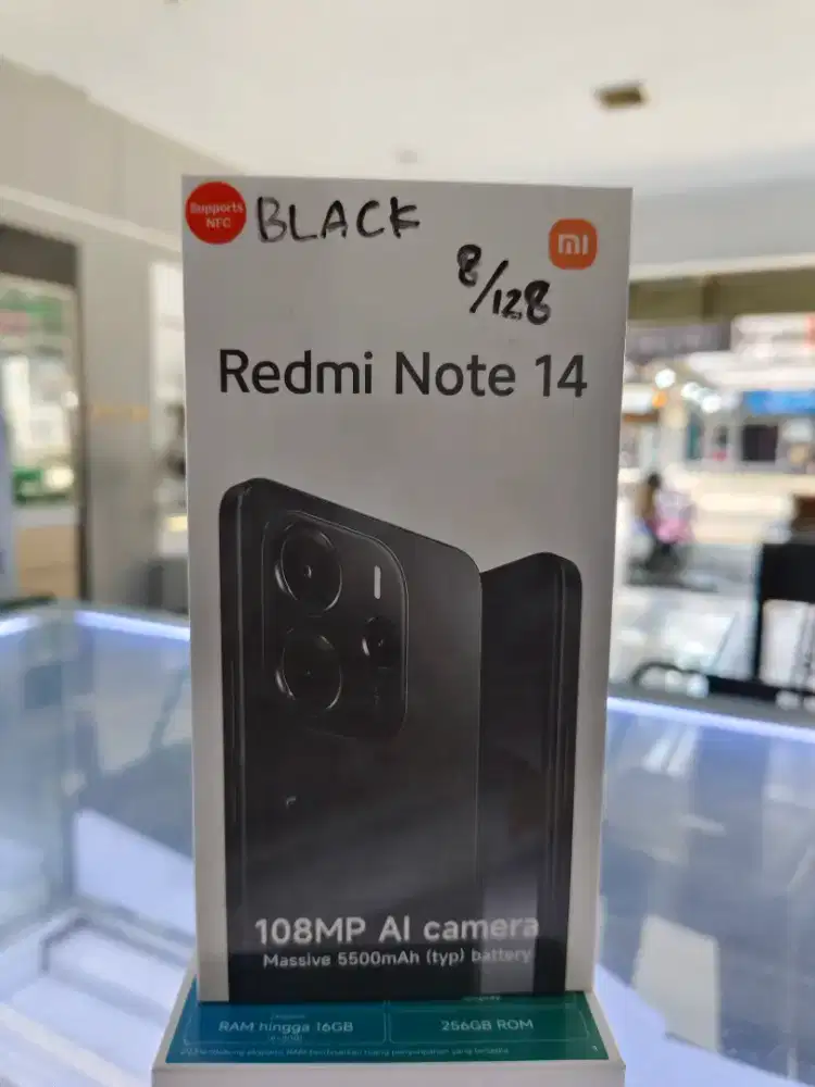 New Redmi Note 14 ram 8/128