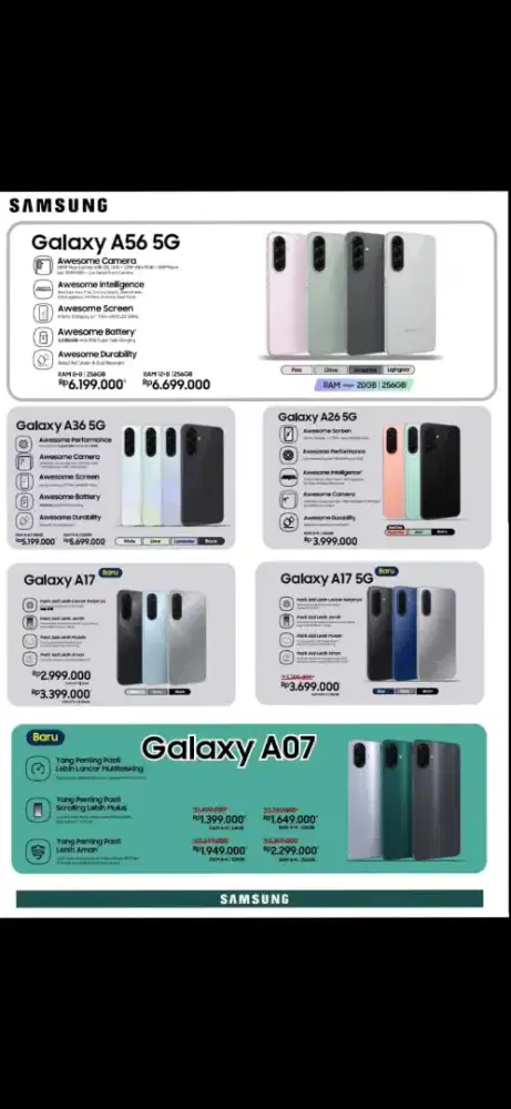 Galaxy A series