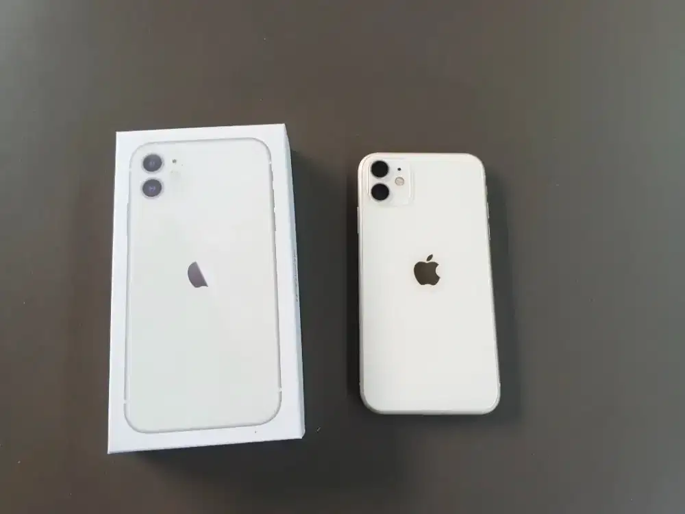 Iphone 11 128gb warna jug pilihn putih
