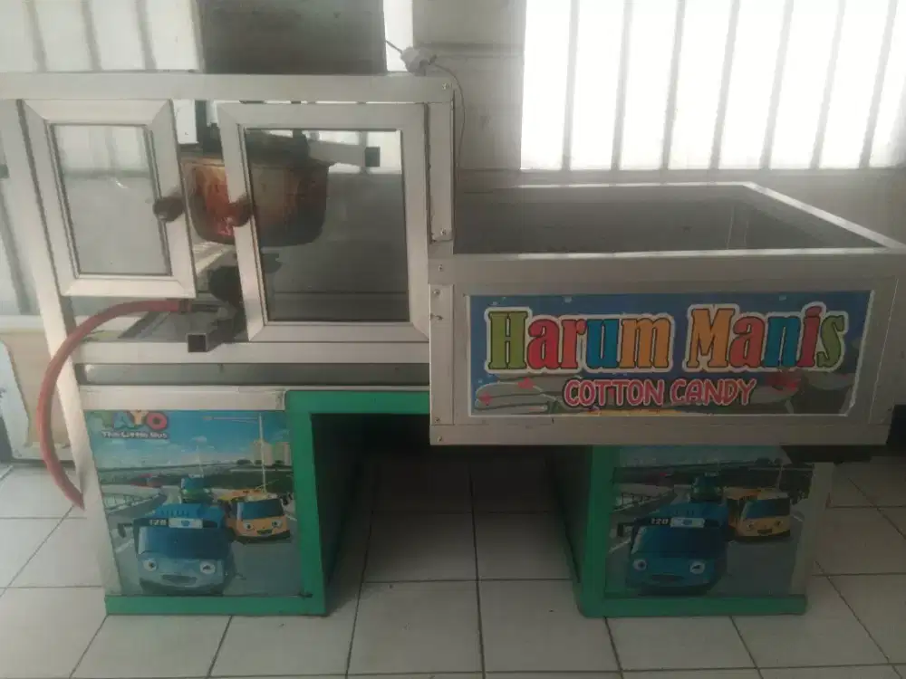 grobak motor popcron dan gulali