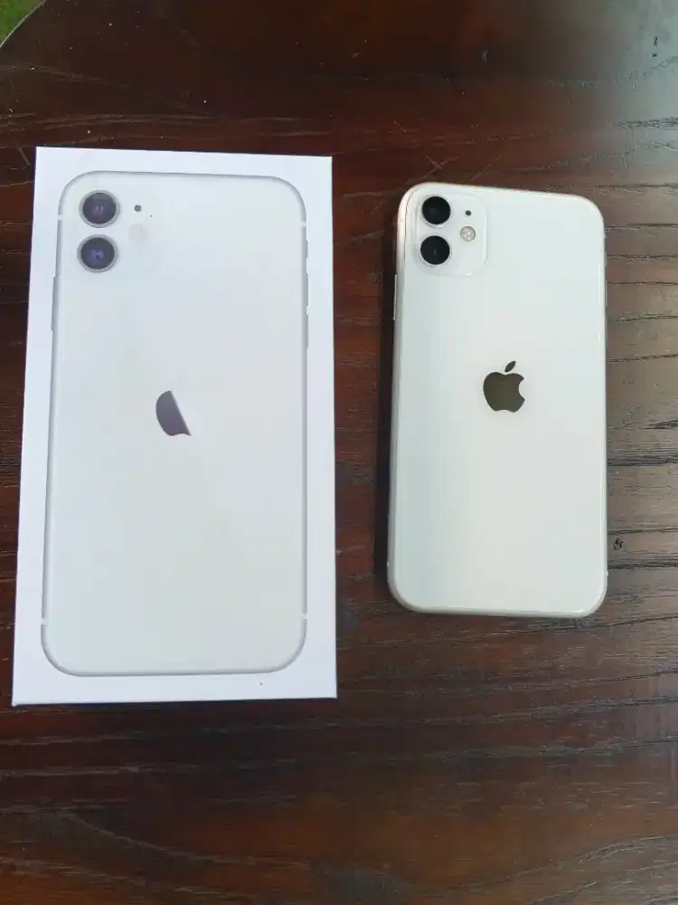 Iphone 11 128gb memang putih