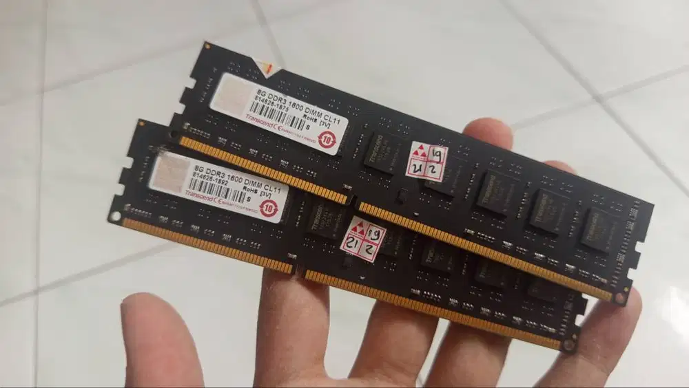 Ram transcend ddr3 8gb 2 buah