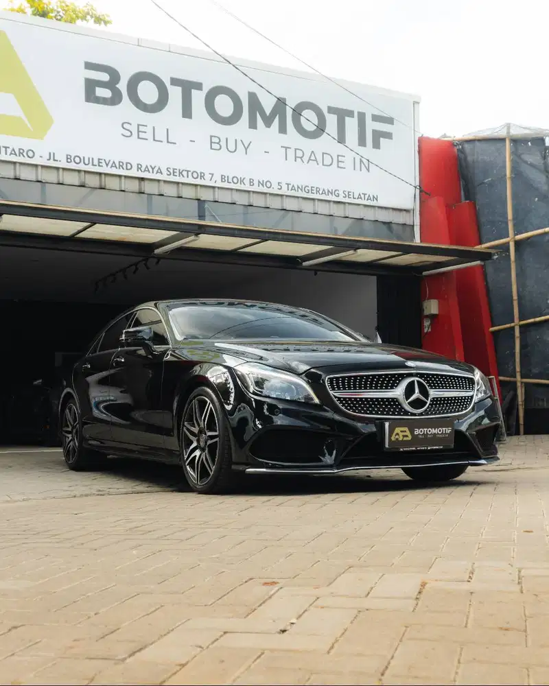 Mercedes-Benz CLS 400 AMG Line Coupe Facelift C218 Black 2015