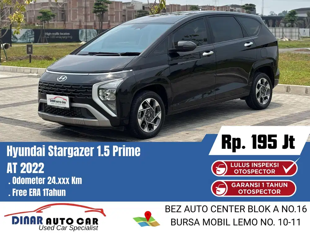 Hyundai stargazer prime at 2022