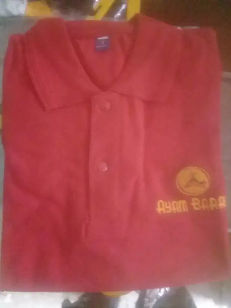Kaos polo 2 kancing