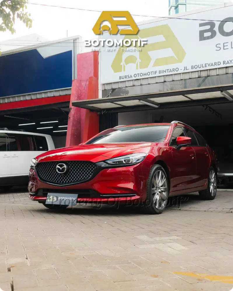 Mazda 6 Estate Skyactiv-G 2.5 Soul Red Crystal 2022
