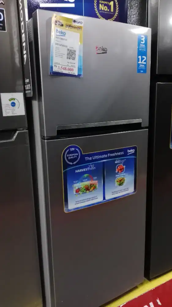 KULKAS BEKO 2 PINTU BISA KREDIT CICILAN RINGAN TANPA DP