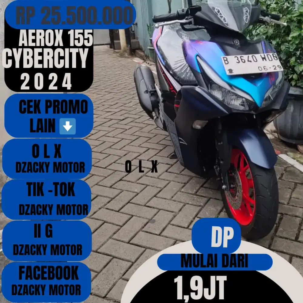 AEROX 155 CIBERCITY 2024 SECOND LIKE NEW