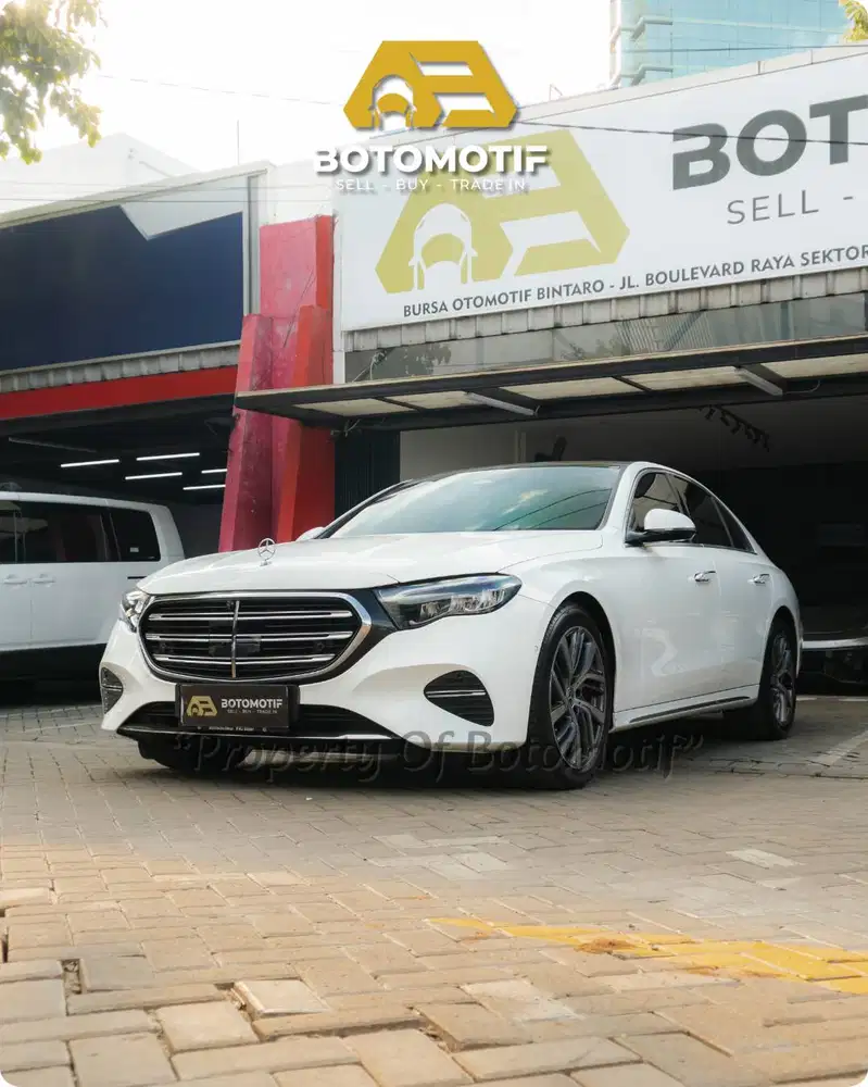 Mercedes-Benz E200 W214 Exclusive Line 2024 White