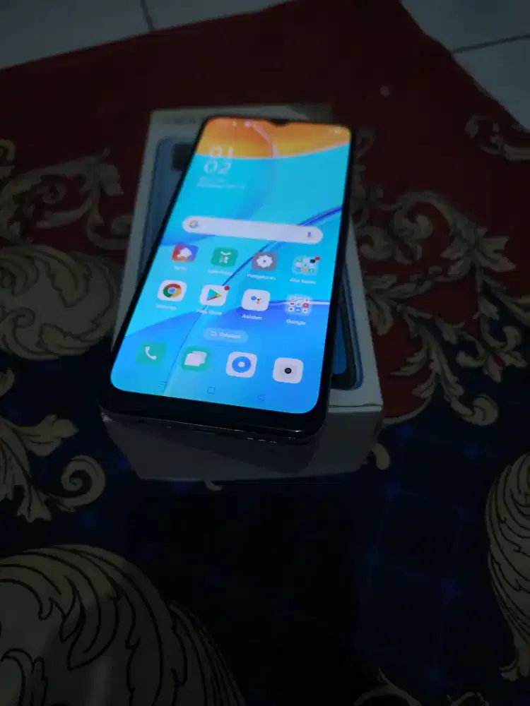 Oppo a15 32gb white fulset