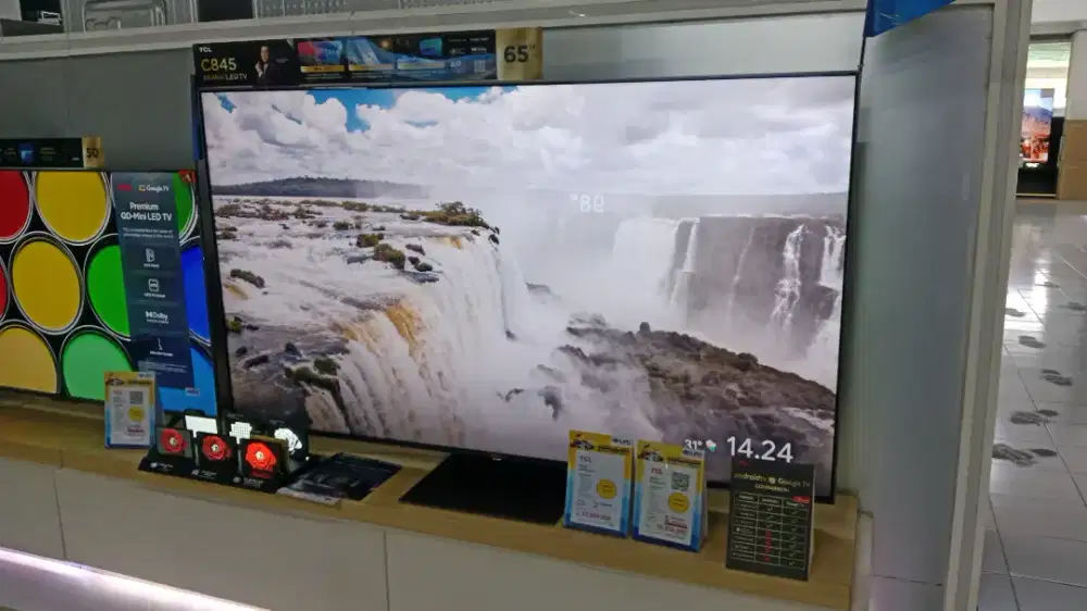 TCL 4K Mini LED TV 65inch BISA KREDIT CIXILAN RINGAN TANPA DP