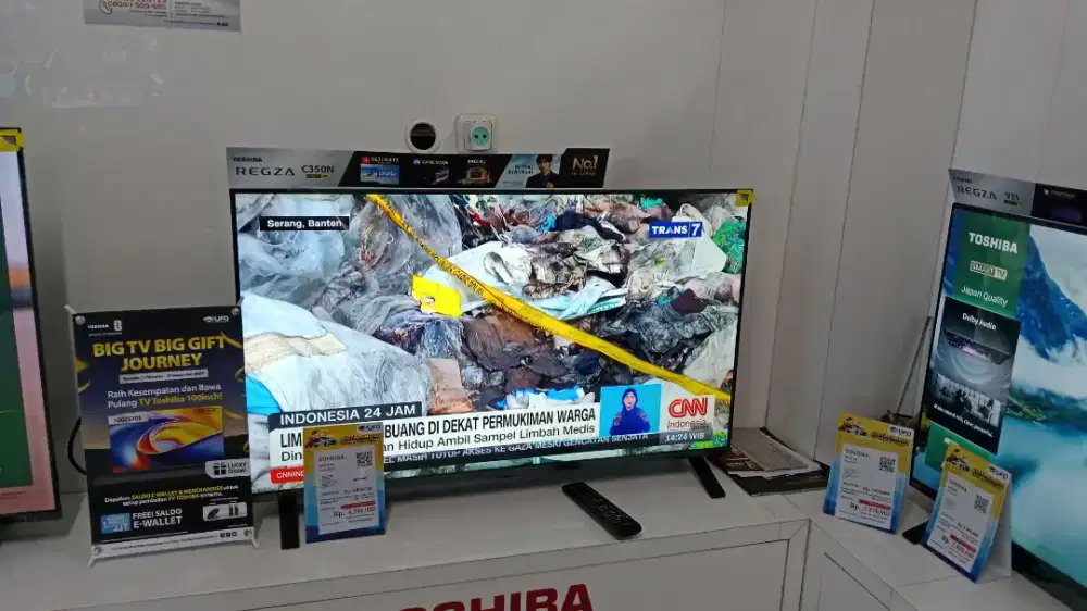 TOSHOBA 4K SMART TV BISA KREDIT CICILAN RINGAN TANPA DP