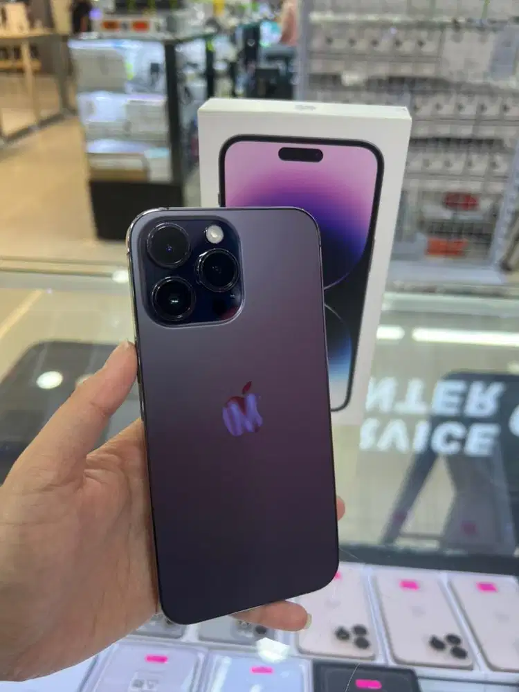 SECOND IPHONE 14 PRO MAX 256GB EX IBOX MULUS PEMAKAIAN